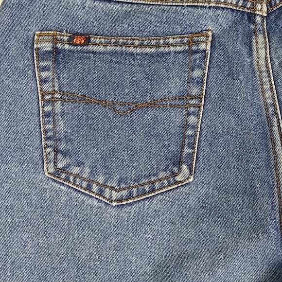 Route 66 Vintage High Rise Five Pocket Button Zipper Tapered Leg Blue Jeans - Picture 11 of 15